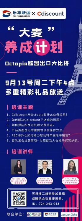 樂豐聯(lián)運攜手Cdiscount官方，全方位攻克開店、運營、發(fā)貨三大難題！-樂豐貨運｜樂豐國際貨運｜樂豐電商物流
